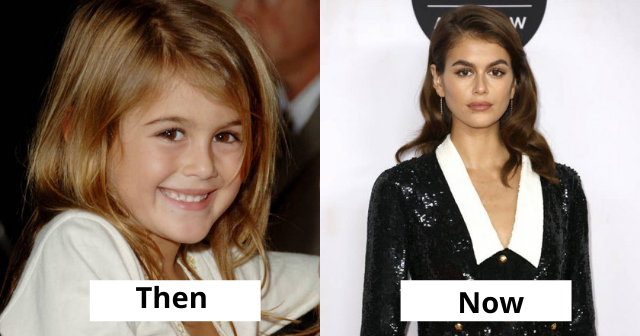 Time flies and these 15 “then vs now” celebrity children’s photos are the best proof
